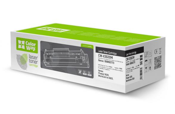изображение Лазерний картридж ColorWay для Xerox Phaser 3020/WC3025: 106R02773 (чорний)