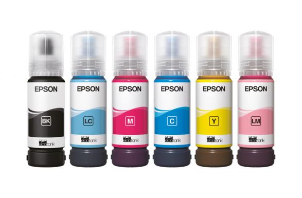 Изображение Оригинальные чернила для Epson L8050 (70 мл, 6 цветов)