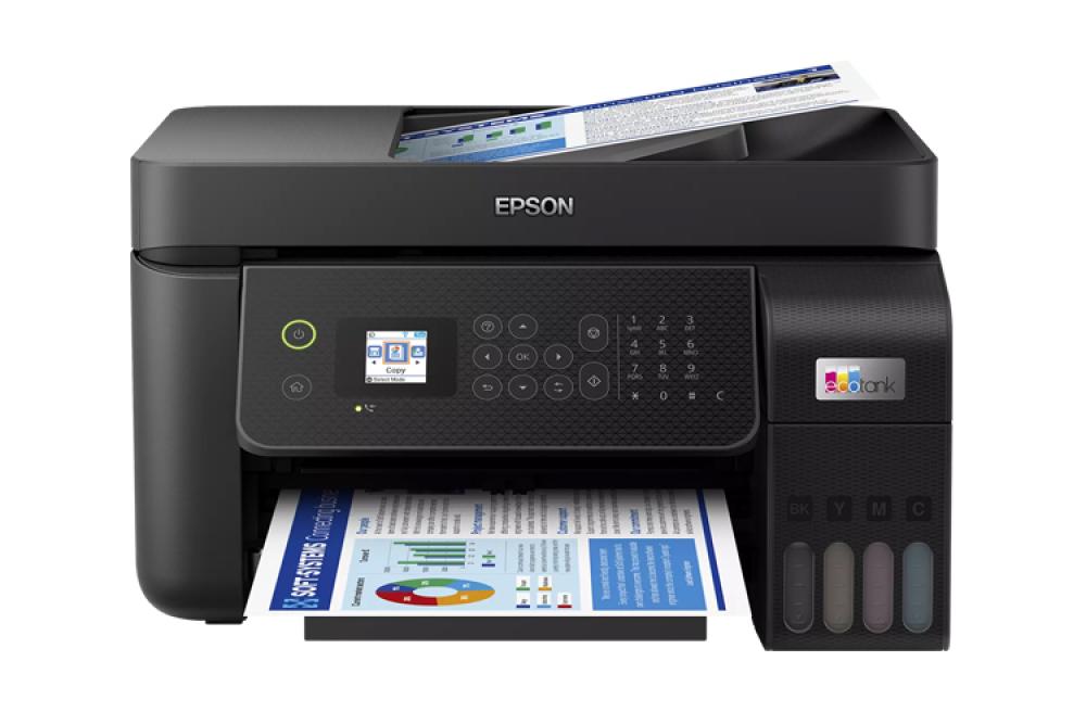 Изображение МФУ Epson L5290 с оригинальной СНПЧ и чернилами INKSYSTEM 250мл - зображення 1
