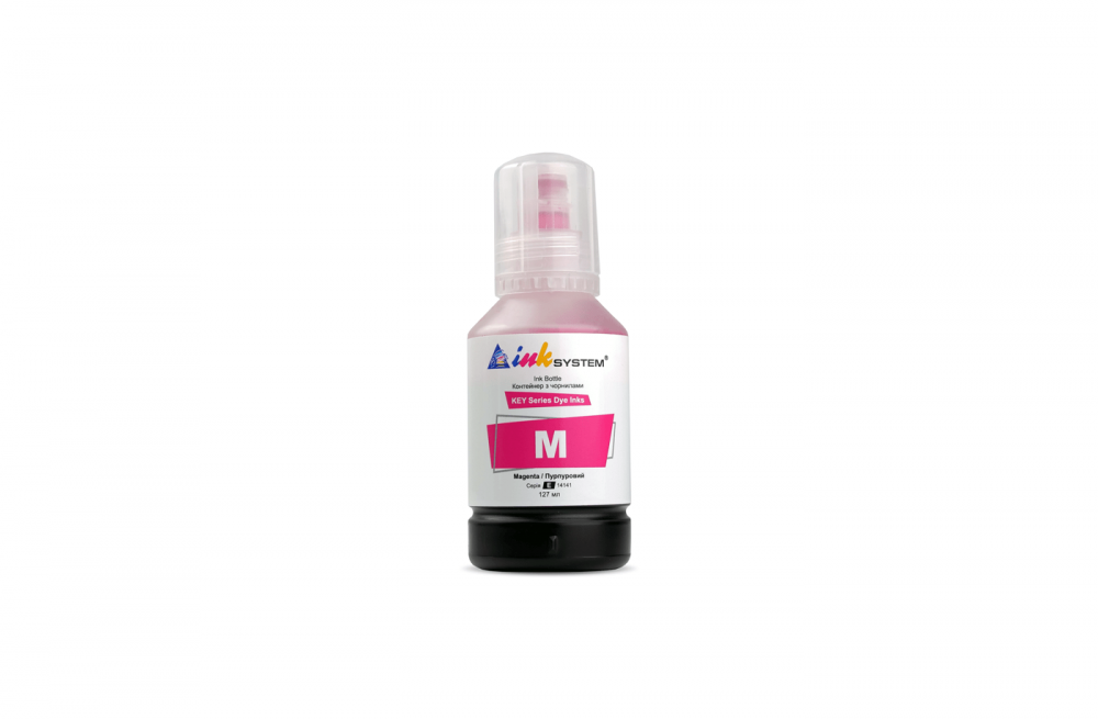 Изображение Светостойкие чернила INKSYSTEM Magenta 127 мл (Бесконтактные)