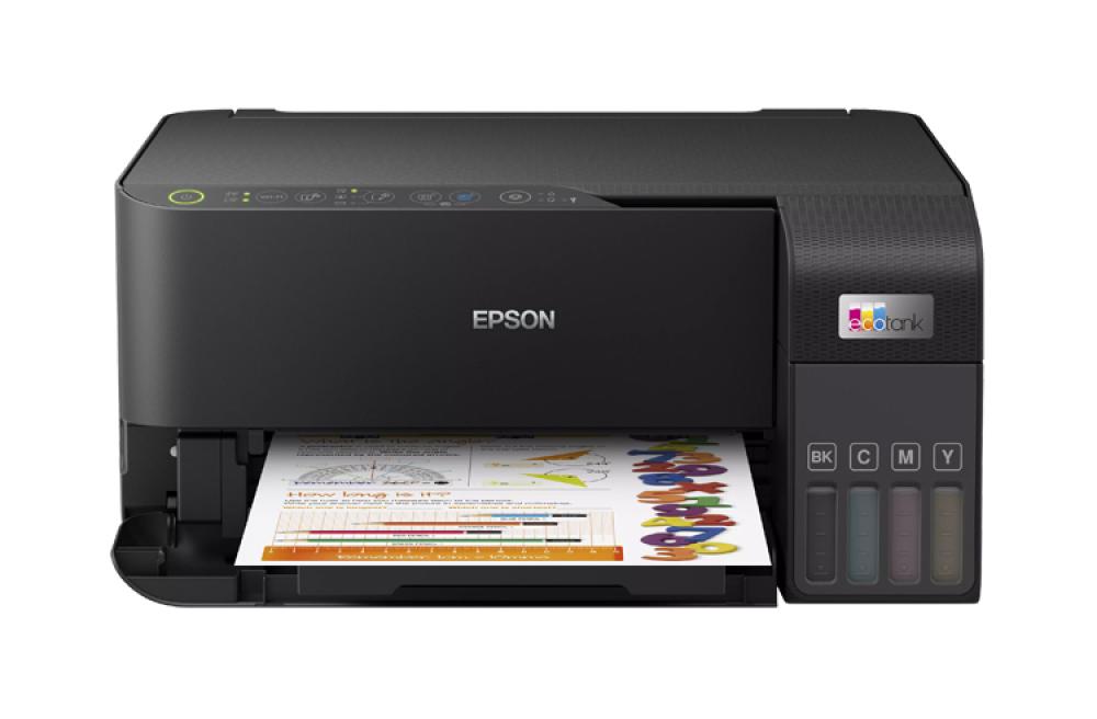 Изображение МФУ Epson L3550 с оригинальной СНПЧ и чернилами - зображення 1