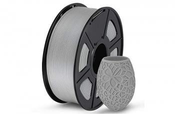 Пластиковая нить SUNLU PLA Grey Filament 1.75мм, 1кг