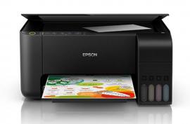 МФУ Epson L3150 с оригинальной СНПЧ и чернилами (Уценка)