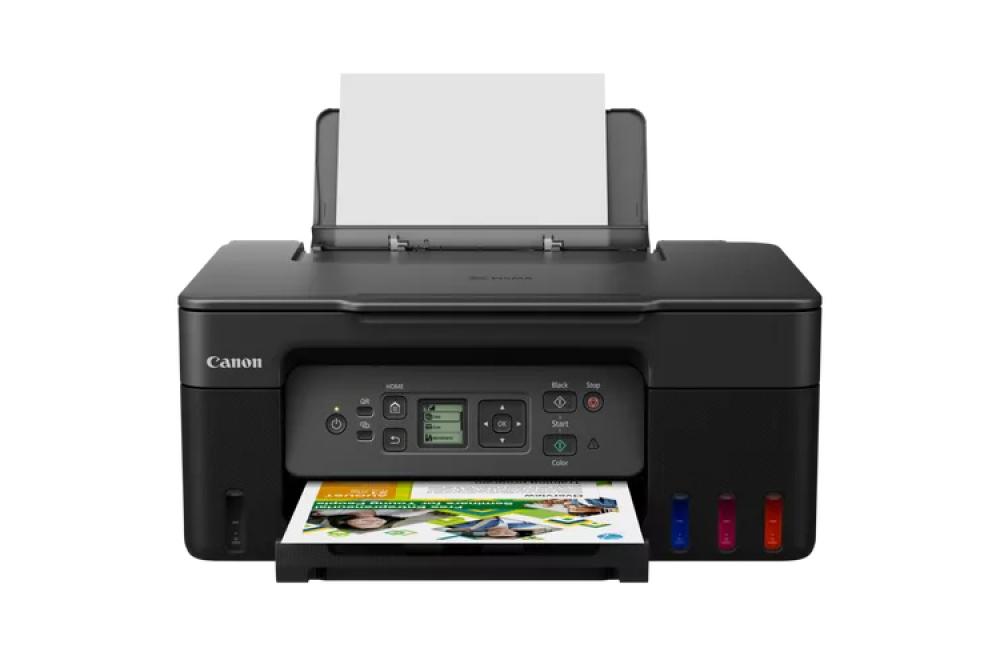 Изображение МФУ Canon PIXMA G3470 Black с оригинальной СНПЧ и чернилами - изображение 1