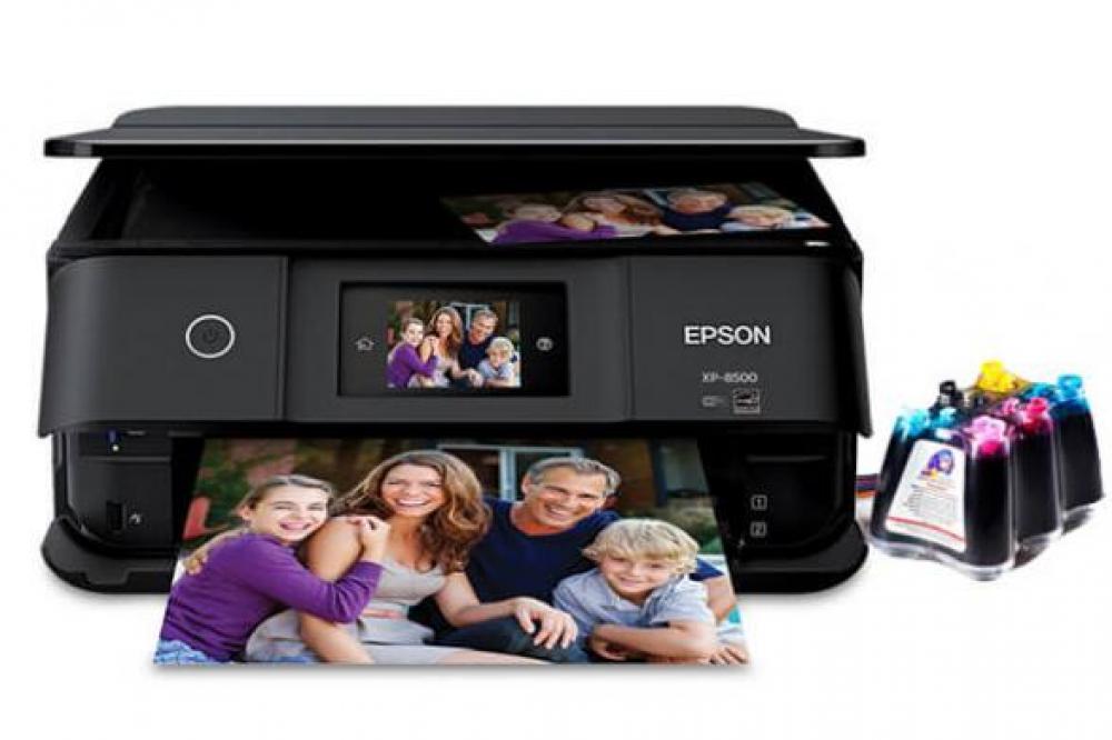 Изображение МФУ Epson Expression Photo XP-8500 с СНПЧ и чернилами (Уценка) - зображення 1