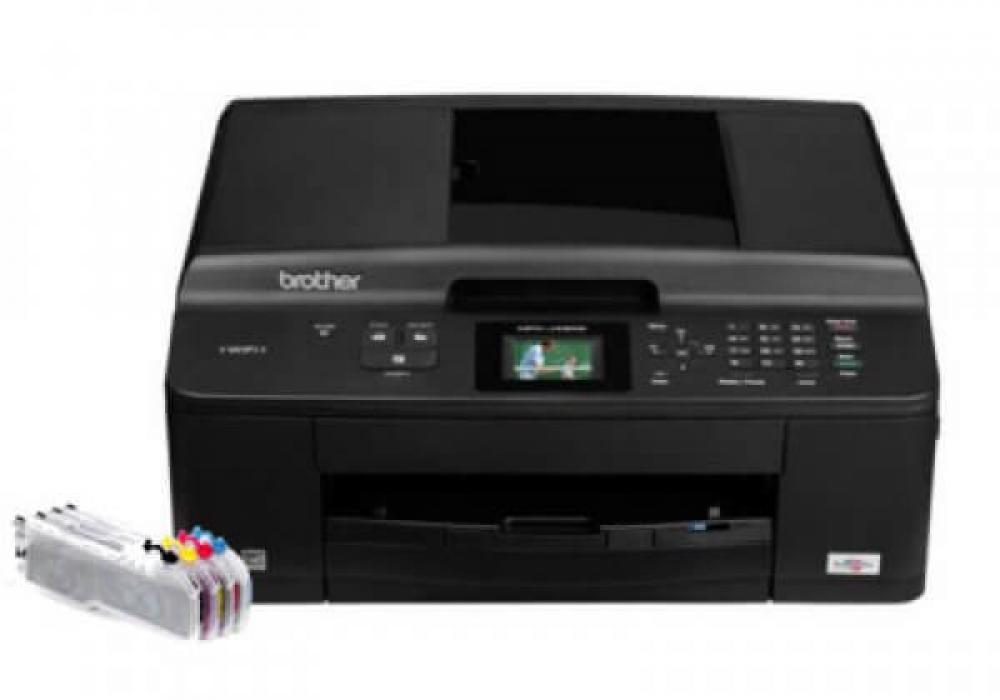 Изображение МФУ Brother MFC-J430W с перезаправляемыми картриджами (США) - изображение 1