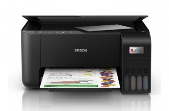 МФУ Epson L3250 с оригинальной СНПЧ и пигментными чернилами 100мл