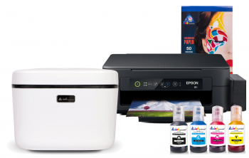 Вакуумный термопресс INKSYSTEM 3D-Mini PD2800 и МФУ Epson XP-2205 с набором для сублимационной печати