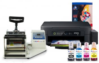 Термопрес INKSYSTEM M-01 для чашок та БФП Epson XP-2205 з набором для сублімаційного друку