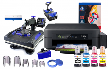 Термопресс INKSYSTEM SP Combo 11 38*38 см 11 в 1 и МФУ Epson XP-2205 с набором для сублимационной печати