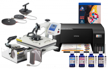 Багатофункціональний термопрес INKSYSTEM C-06-2938 6 в 1 та БФП Epson L3210 з набором для сублімаційного друку Багатофункціональний термопрес INKSYSTEM C-06-2938 6 в 1 та БФП Epson L3210 з набором для сублімаційного друку