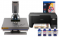 Планшетный термопресс INKSYSTEM P-3838+ 38*38 см и МФУ Epson L3210 с набором для сублимационной печати 2