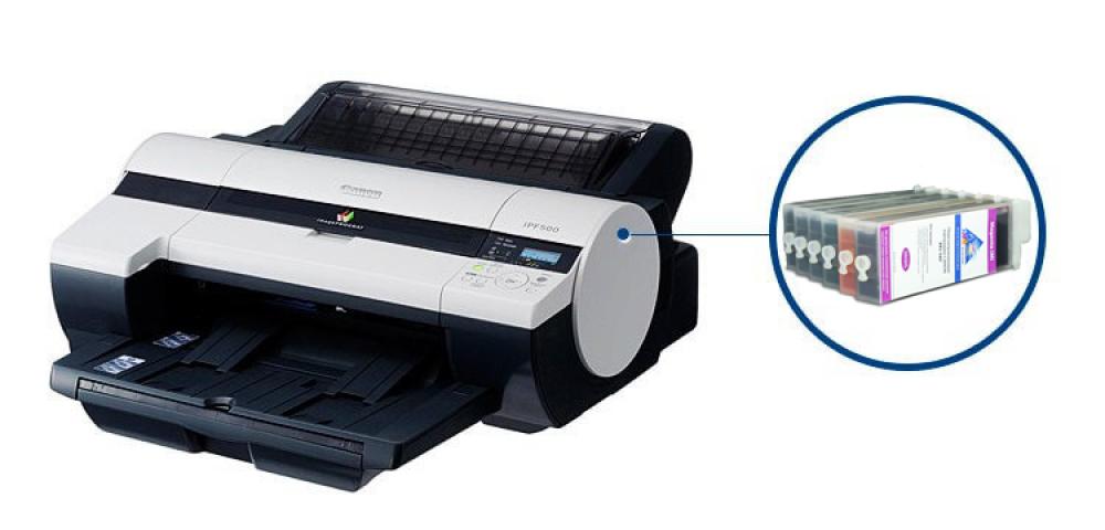 Изображение Плоттер Canon imagePROGRAF IPF500 с чернильной системой - изображение 1
