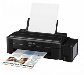 Принтер Epson L300 с заводской системой НПЧ и чернилами