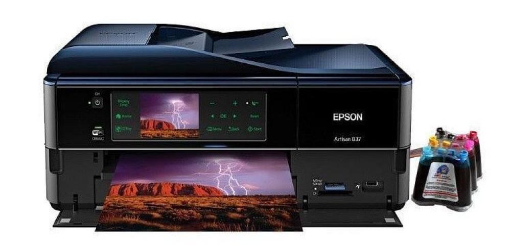 Изображение МФУ Epson Artisan 837 Refurbished с СНПЧ - изображение 1