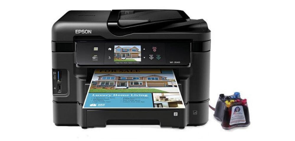 Изображение МФУ Epson Workforce WF-3540 с чернильной системой - изображение 1