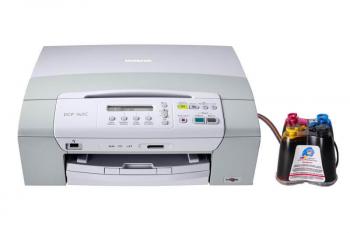 МФУ Brother  DCP-165C с чернильной системой