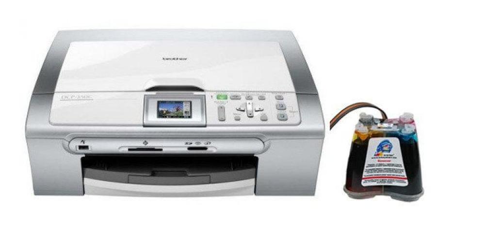 Изображение МФУ Brother  DCP-350CR с чернильной системой - зображення 1