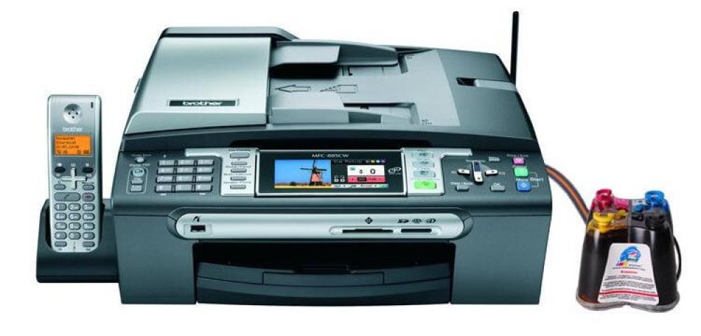 Изображение МФУ Brother  MFC-885CW с чернильной системой - зображення 1