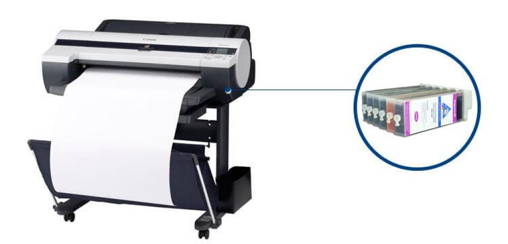 Изображение Плоттер Canon imagePROGRAF IPF600 с ПЗК - изображение 1