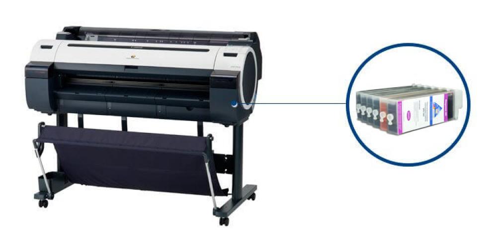 Изображение Плоттер Canon imagePROGRAF IPF750 с ПЗК - зображення 1