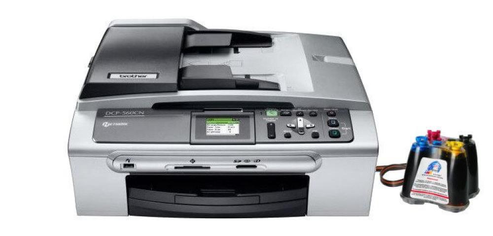 Изображение МФУ Brother DCP-357C с чернильной системой - изображение 1