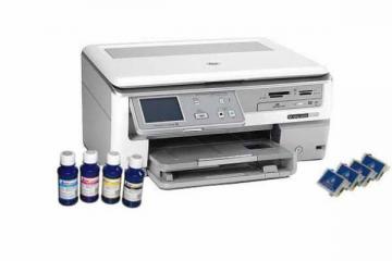 Изображение МФУ HP Photosmart C8100 с перезаправляемыми картриджами