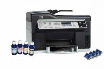 Изображение МФУ HP OfficeJet Pro L7590 с перезаправляемыми картриджами