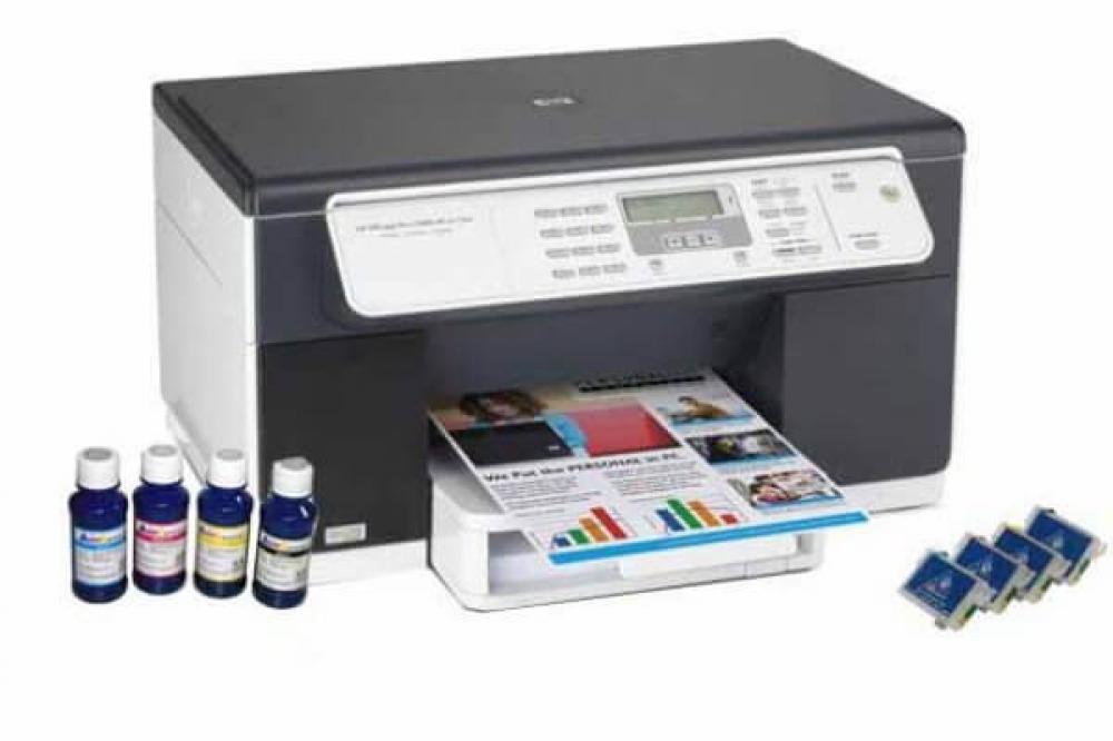 Изображение МФУ HP OfficeJet L7480 с перезаправляемыми картриджами
