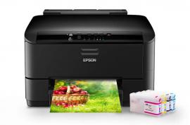 Кольоровий принтер Epson WorkForce Pro WP-4020 з ПЗК та чорнилом