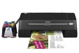 Принтер Epson Stylus T26 з СБПЧ та чорнилом