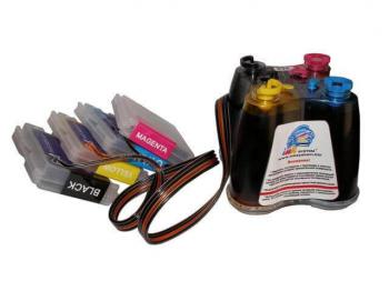 СНПЧ Brother MFC 3360C (картриджи LC970M. LC970С, LC970Y, LC970BK)