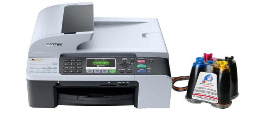 Изображение МФУ Brother MFC 5460CN с чернильной системой - изображение 1