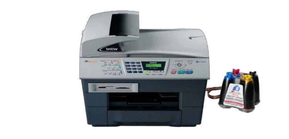 Изображение МФУ Brother MFC 5840CN с чернильной системой - зображення 1