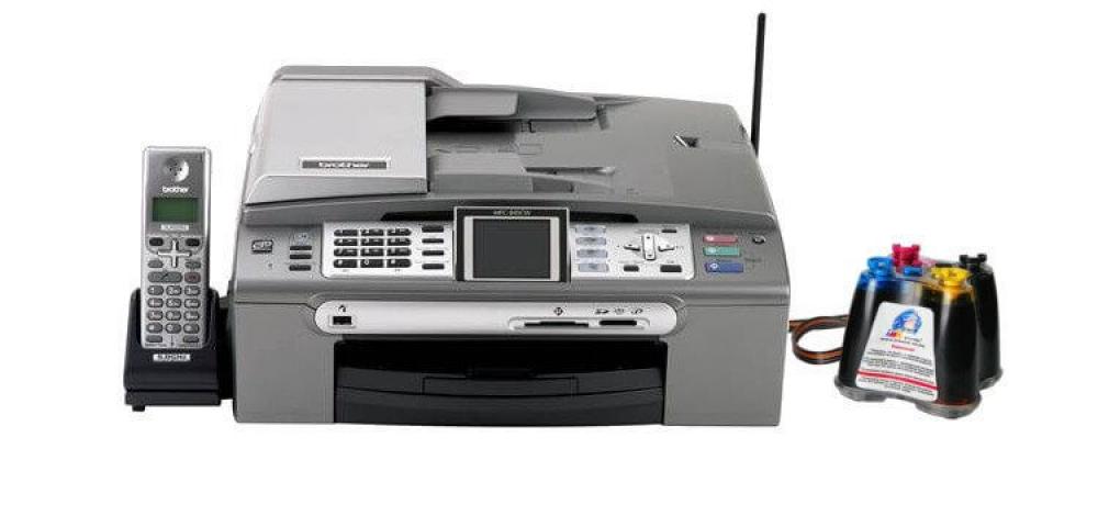 Изображение МФУ Brother MFC 845CW с чернильной системой - зображення 1