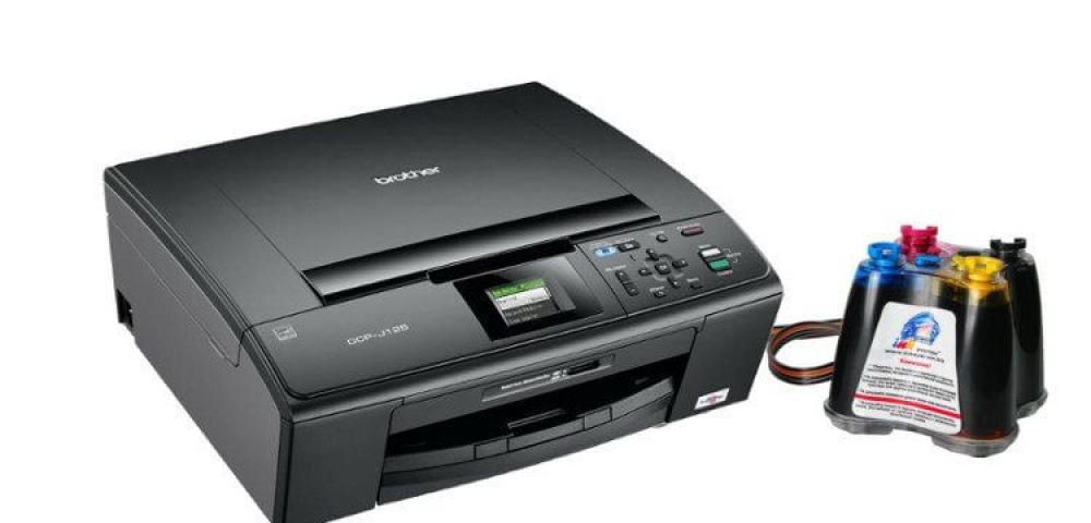 Изображение МФУ Brother MFC J125 с чернильной системой - зображення 1