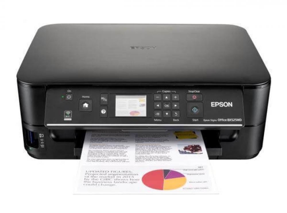 Изображение МФУ Epson Stylus Office BX525WD с чернильной системой - изображение 1