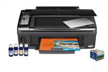 Изображение МФУ Epson Stylus TX200, TX209 с перезаправляемыми картриджами