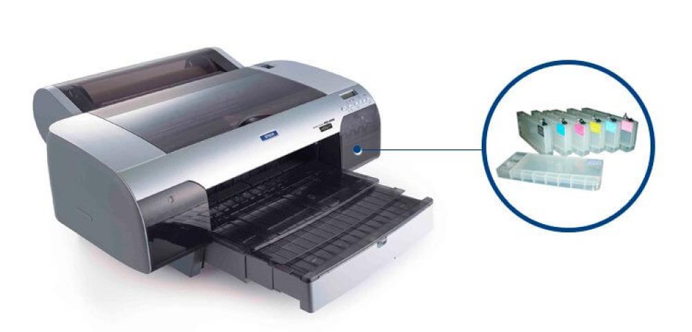 Изображение Плоттер Epson Stylus Pro 4000 с ПЗК - зображення 1