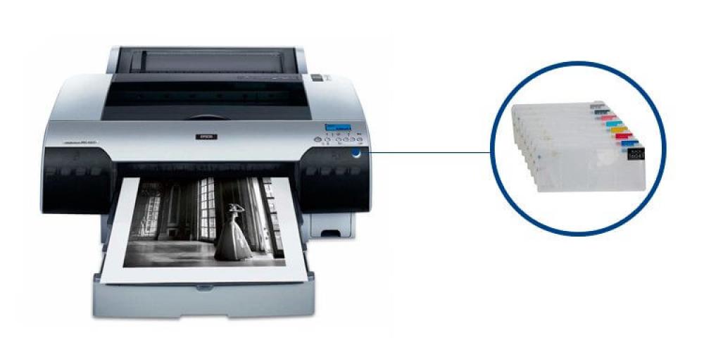 Изображение Плоттер Epson Stylus Pro 4800 с ПЗК - изображение 1