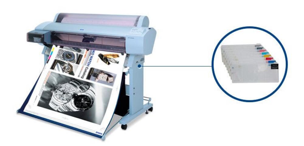 Изображение Плоттер Epson Stylus Pro 9600 с ПЗК - зображення 1