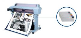 Плоттер Epson Stylus Pro 9600 с ПЗК Плоттер Epson Stylus Pro 9600 с ПЗК
