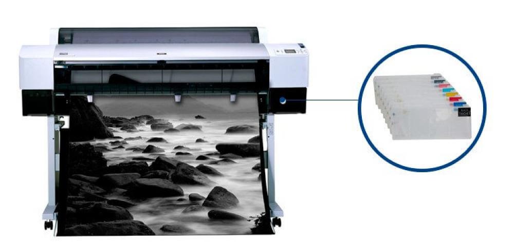 Изображение Плоттер Epson Stylus Pro 9800 с ПЗК - зображення 1