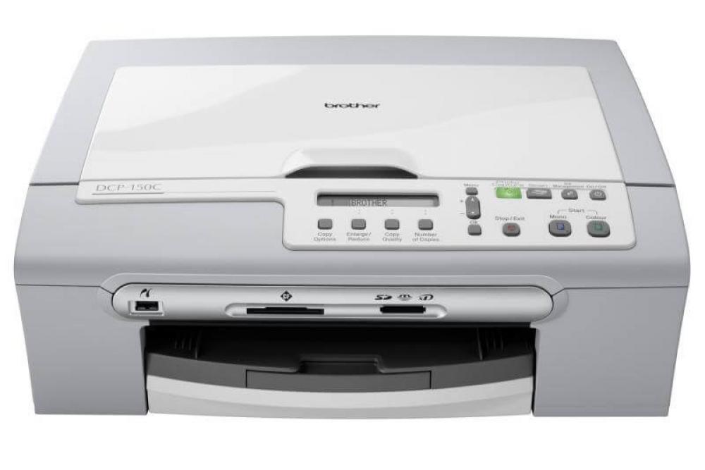 Изображение МФУ Brother DCP 150C с перезаправляемыми картриджами - зображення 1