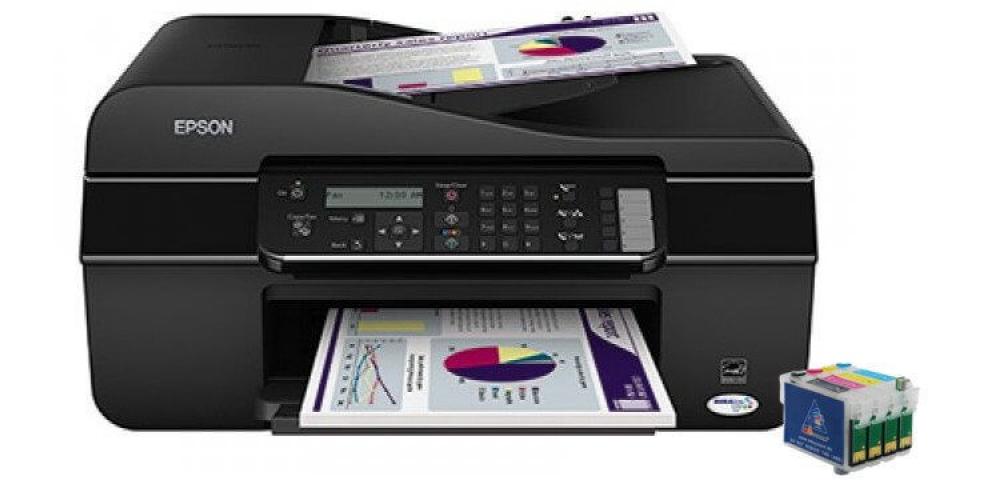 Изображение МФУ Epson Stylus Office BX305F с перезаправляемыми картриджами - изображение 1