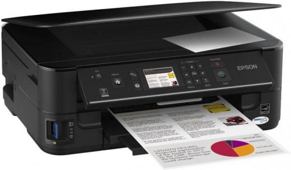 Изображение МФУ Epson Stylus Office BX525WD с перезаправляемыми картриджами