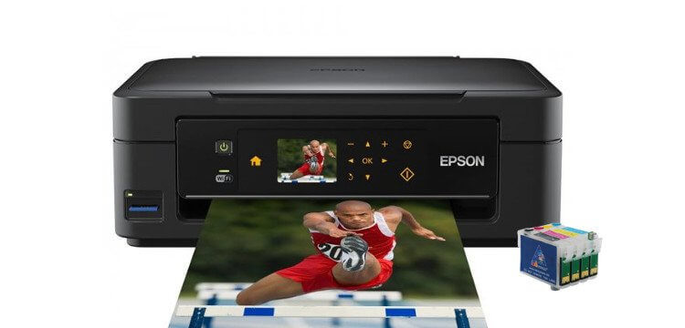 Изображение МФУ Epson Expression Home XP-403 с перезаправляемыми картриджами