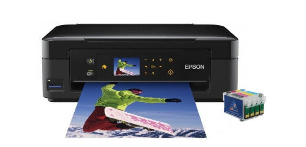 Изображение МФУ Epson Expression Home XP-406 с перезаправляемыми картриджами - зображення 1