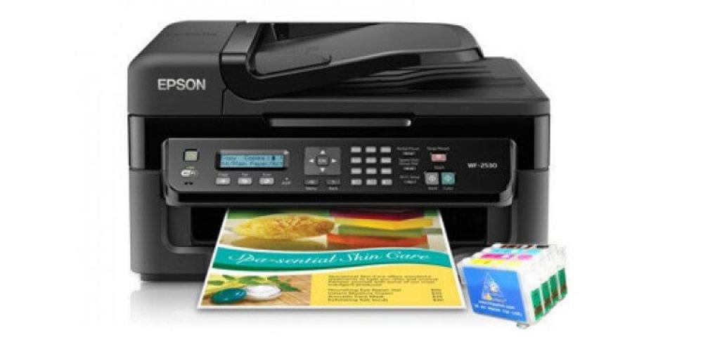 Изображение МФУ Epson Workforce WF-2530WF с перезаправляемыми картриджами - изображение 1