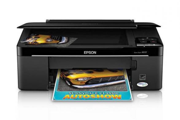 Изображение МФУ Epson Stylus NX127 с перезаправляемыми картриджами